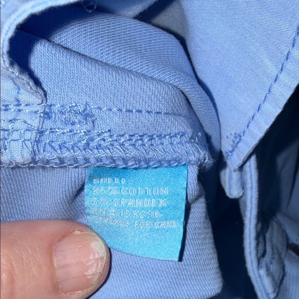 J McLaughlin Blue Periwinkle Straight Leg Women's Jeans - size 8. O - Picture 6 of 7
